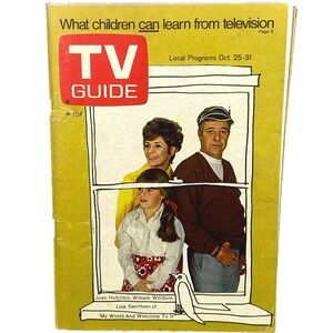 Vintage 1969 TV Guide Ford Truck Budweiser Ads Retro‎ Ephemera Sophia Loren
